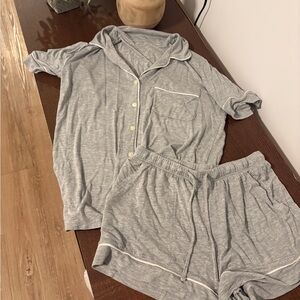 Auden Light Gray Pajama Set